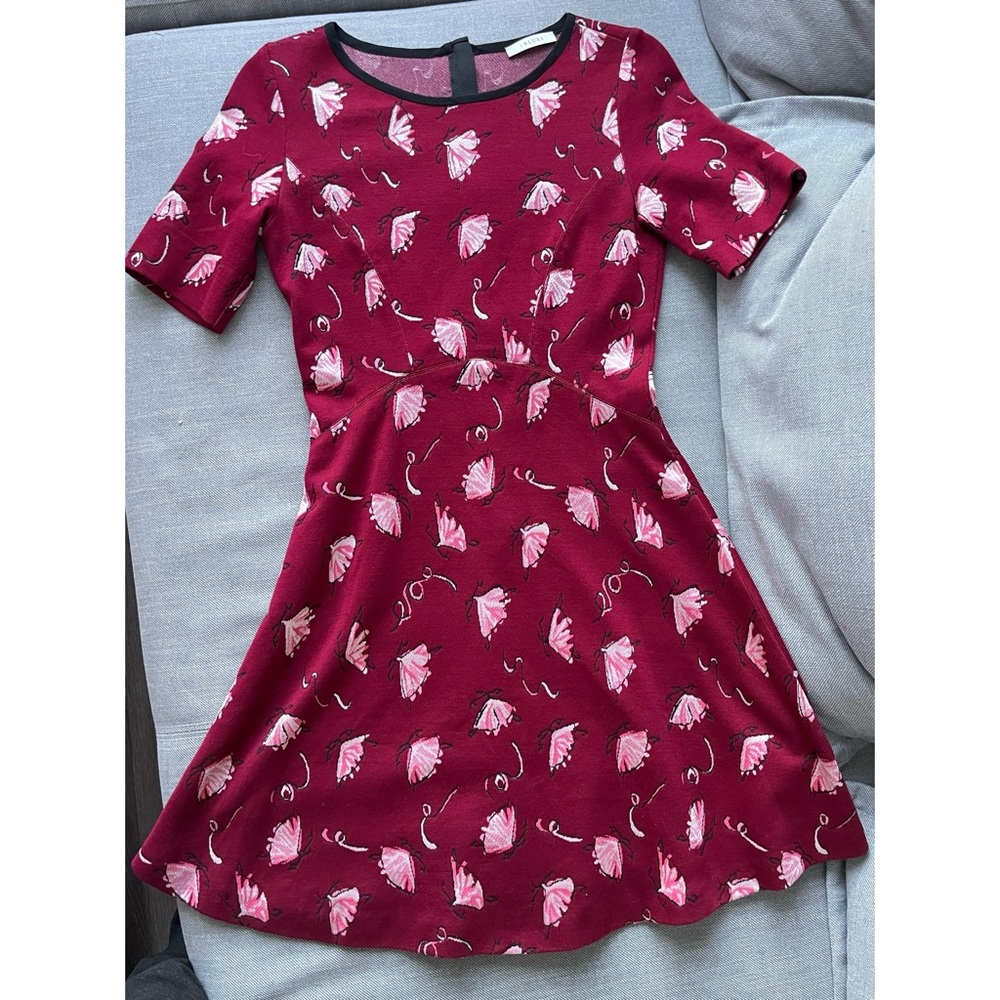 Beautiful Ballerina Burgundy Dress vintage iBlue